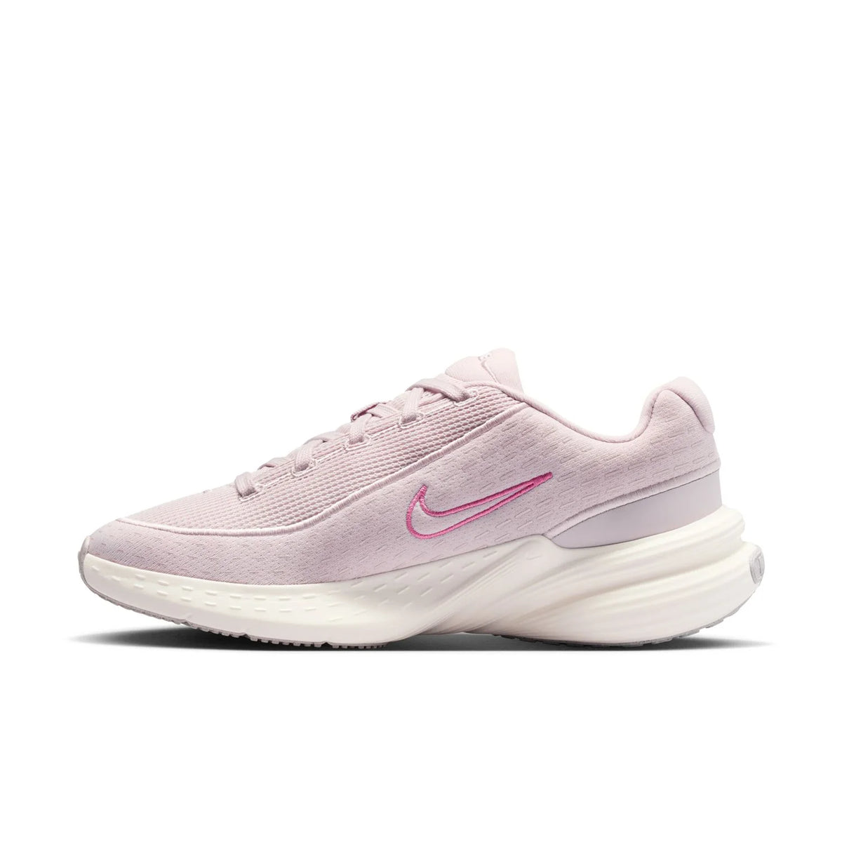 Nike Light Pink Sneakers with Bright Pink Swoosh