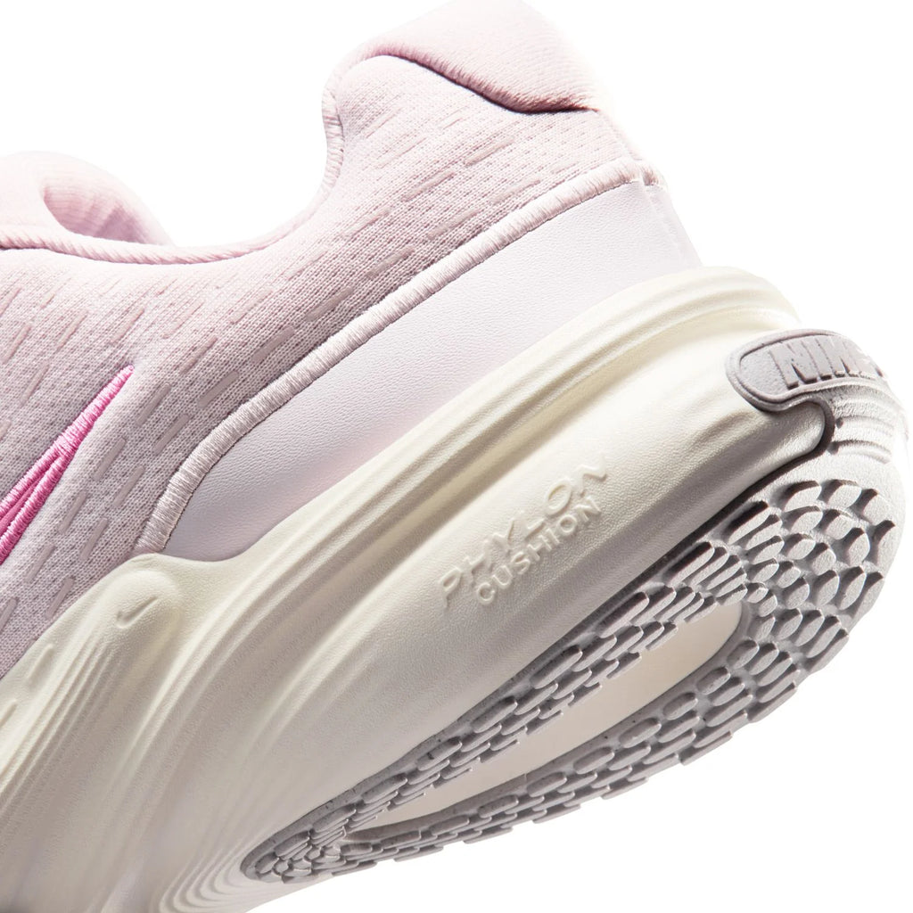 Nike Light Pink Sneakers with Bright Pink Swoosh