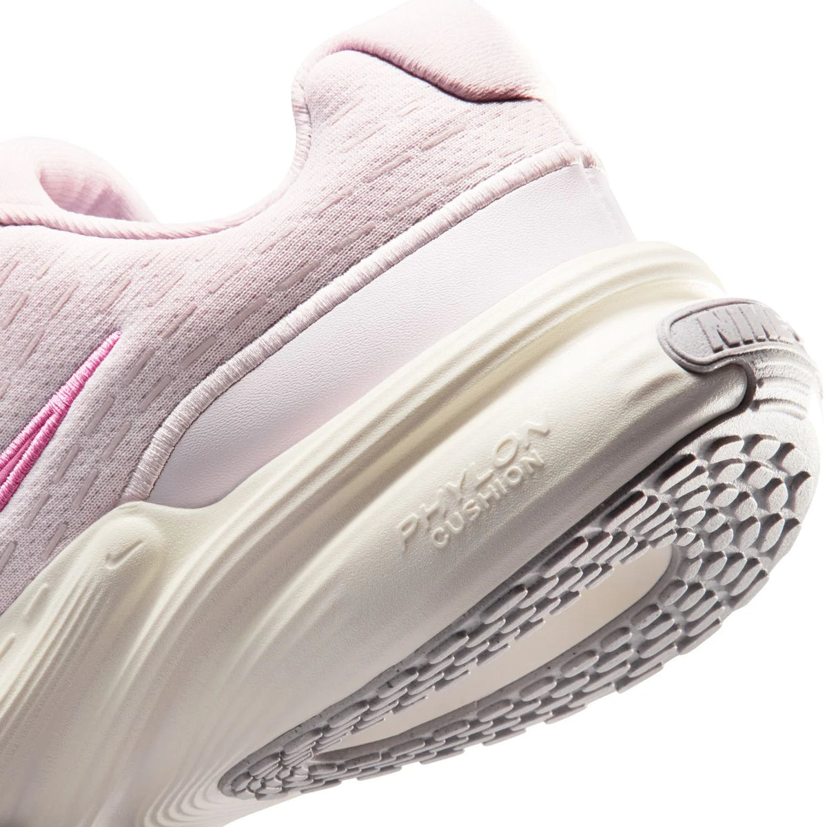 Nike Light Pink Sneakers with Bright Pink Swoosh