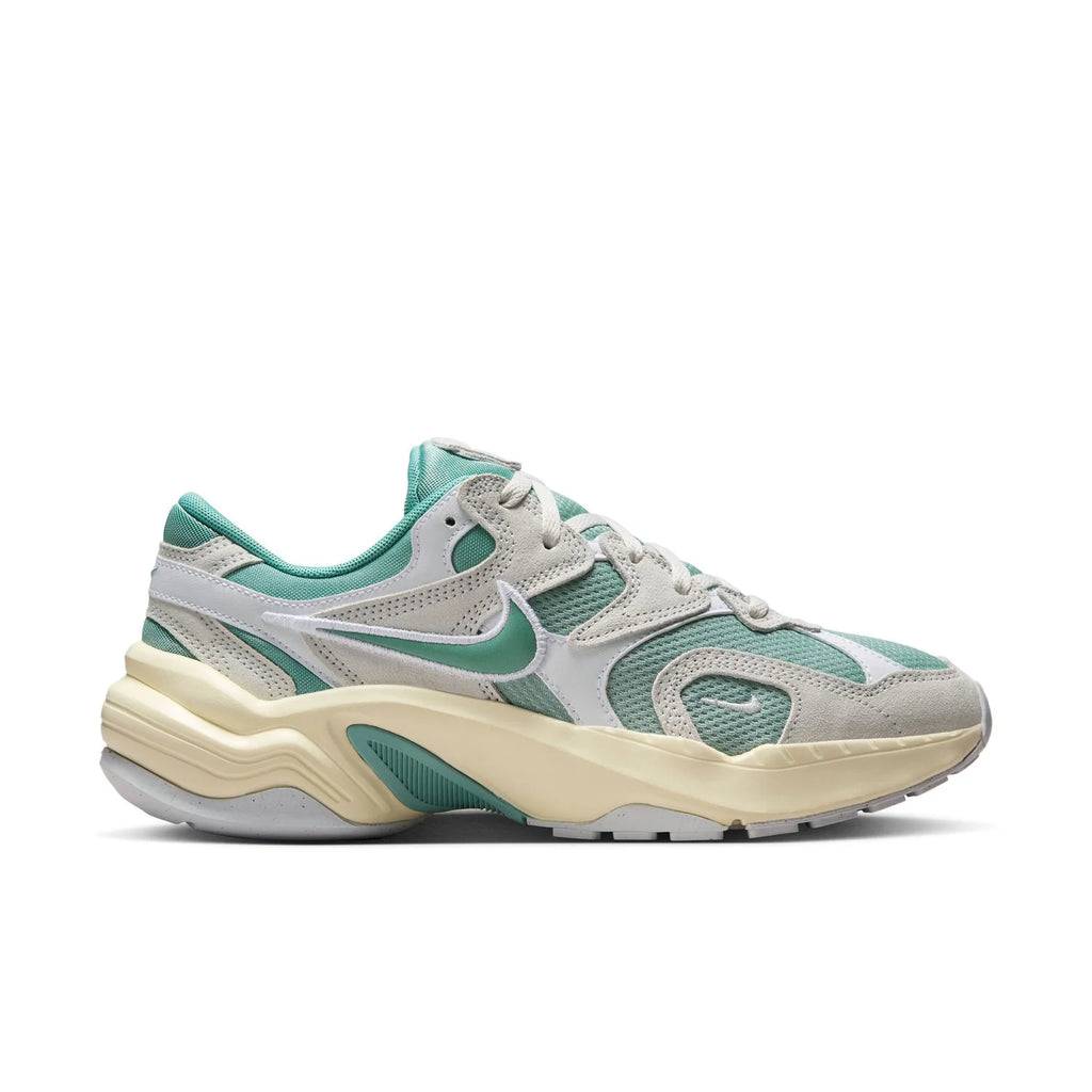 Nike Mint Green and Light Grey Chunky Sneakers