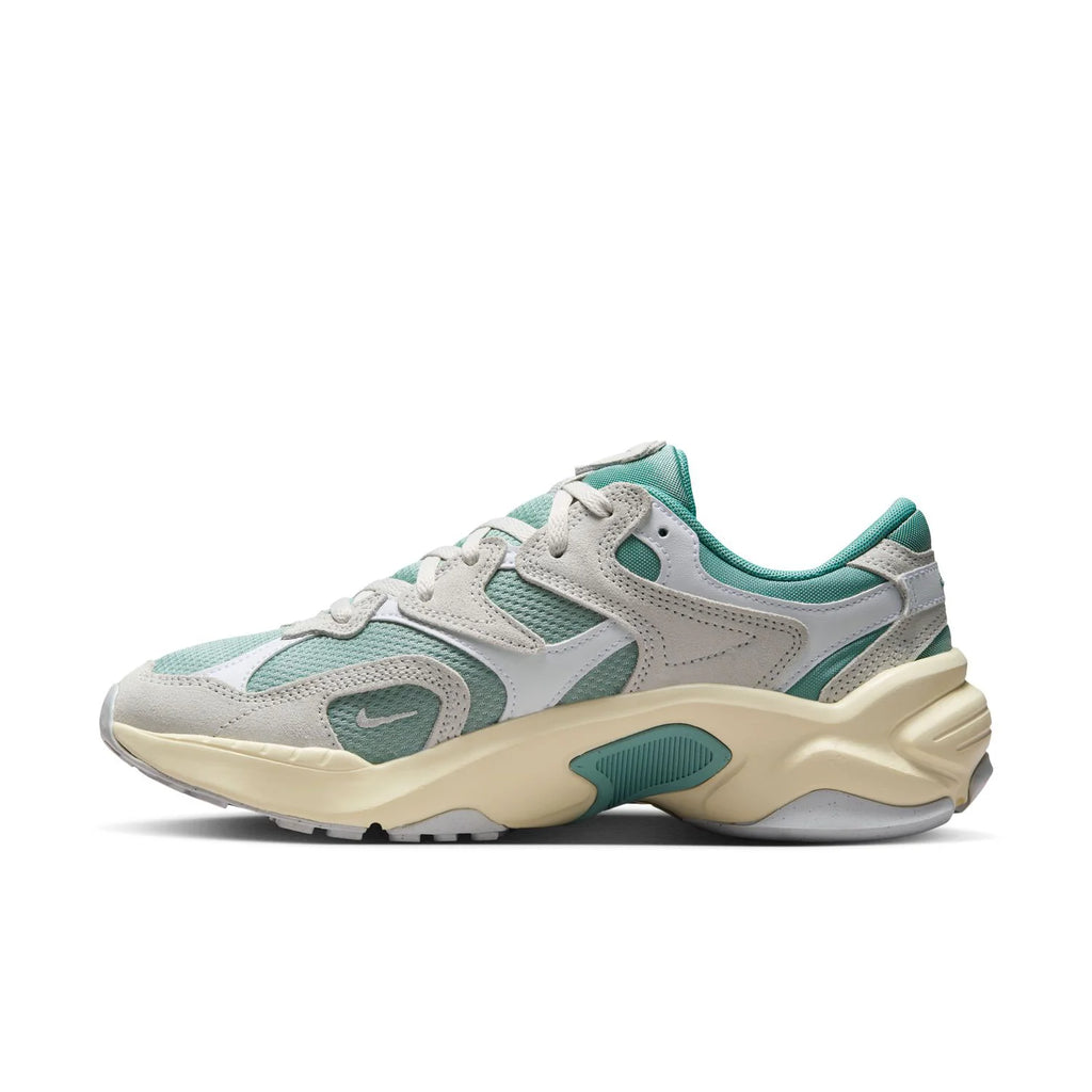 Nike Mint Green and Light Grey Chunky Sneakers