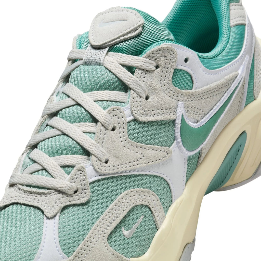 Nike Mint Green and Light Grey Chunky Sneakers