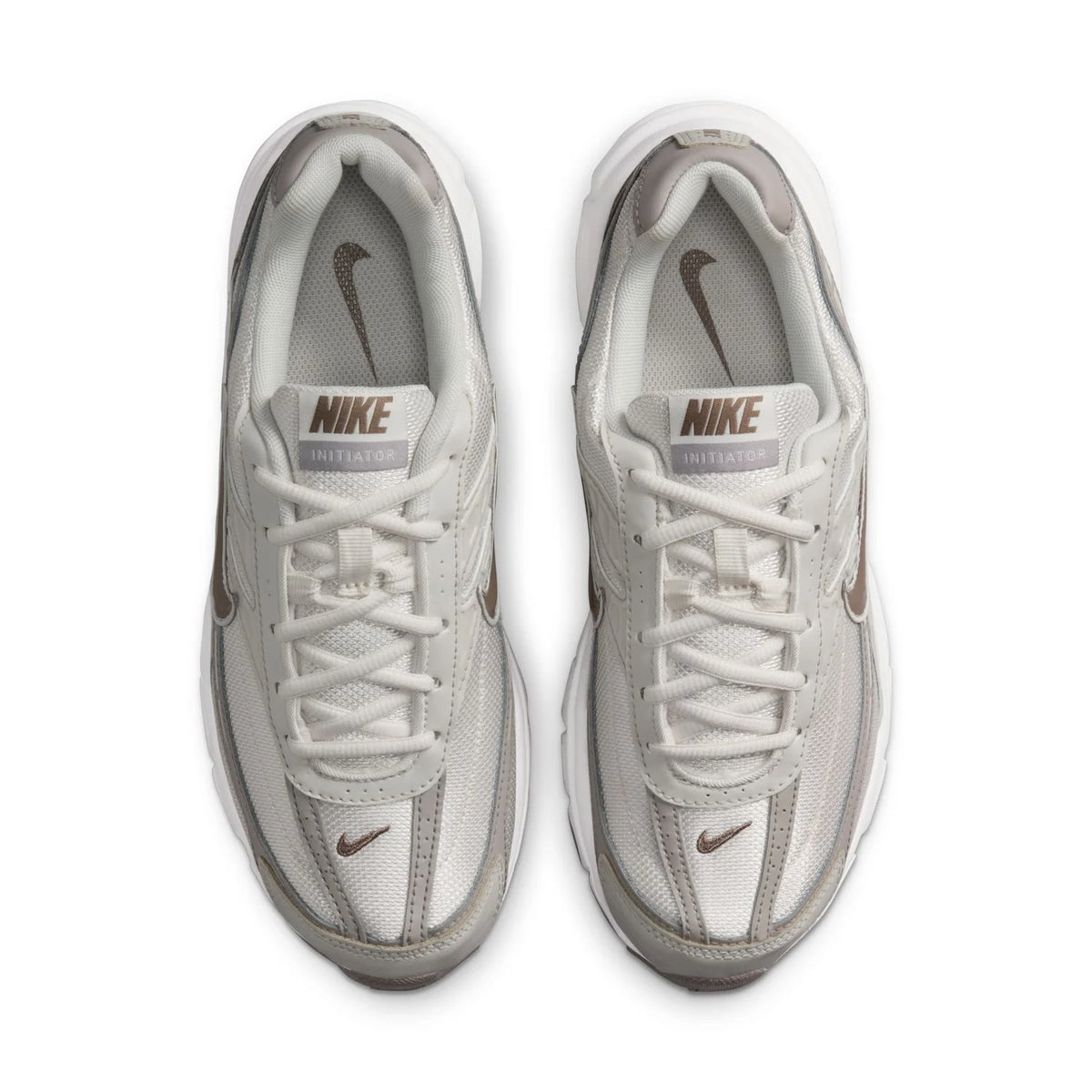 Nike Initiator White and Gray Sneakers