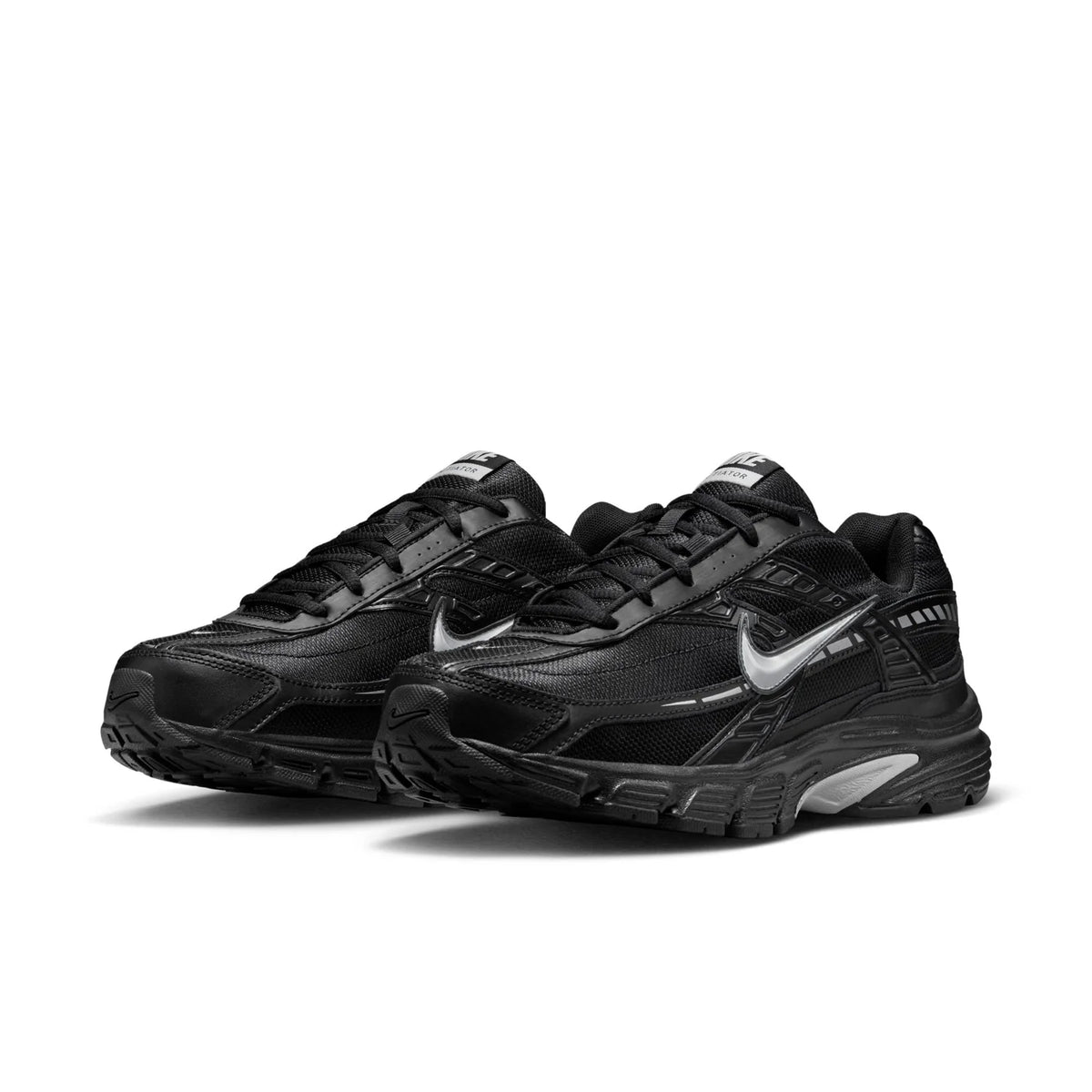 Nike Initiator Black and Silver Sneakers