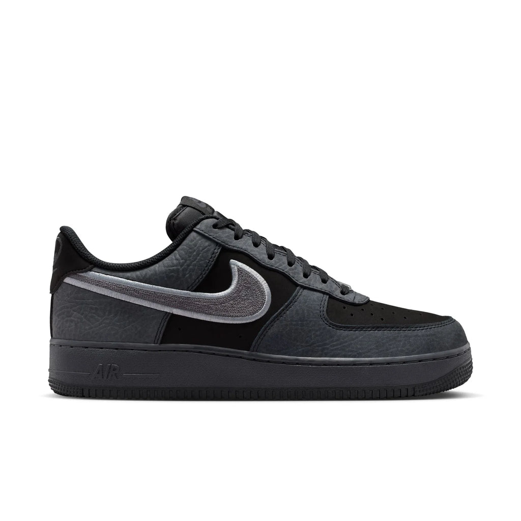 Nike Air Force 1 Low Black and Gray Sneakers