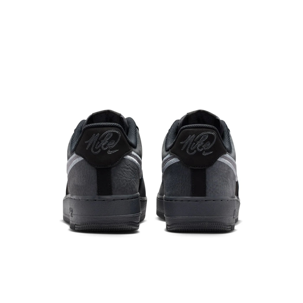 Nike Air Force 1 Low Black and Gray Sneakers