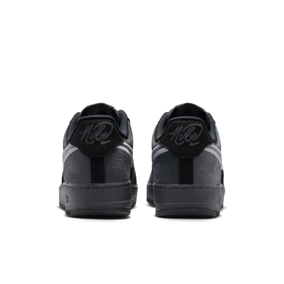 Nike Air Force 1 Low Black and Gray Sneakers