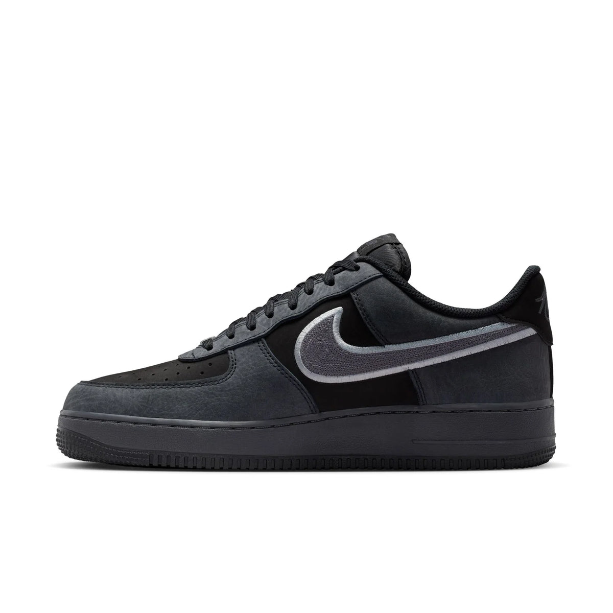 Nike Air Force 1 Low Black and Gray Sneakers