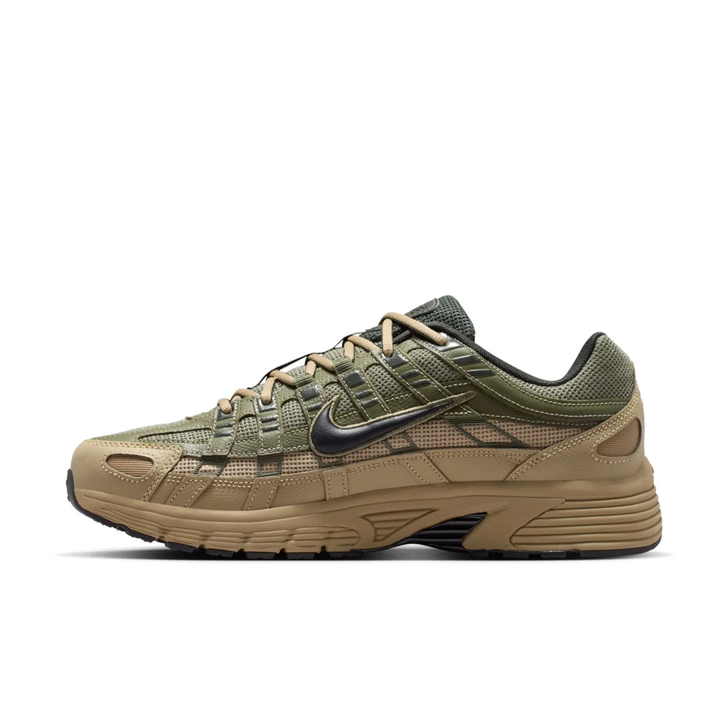 Nike Olive Green and Tan Chunky Sneakers