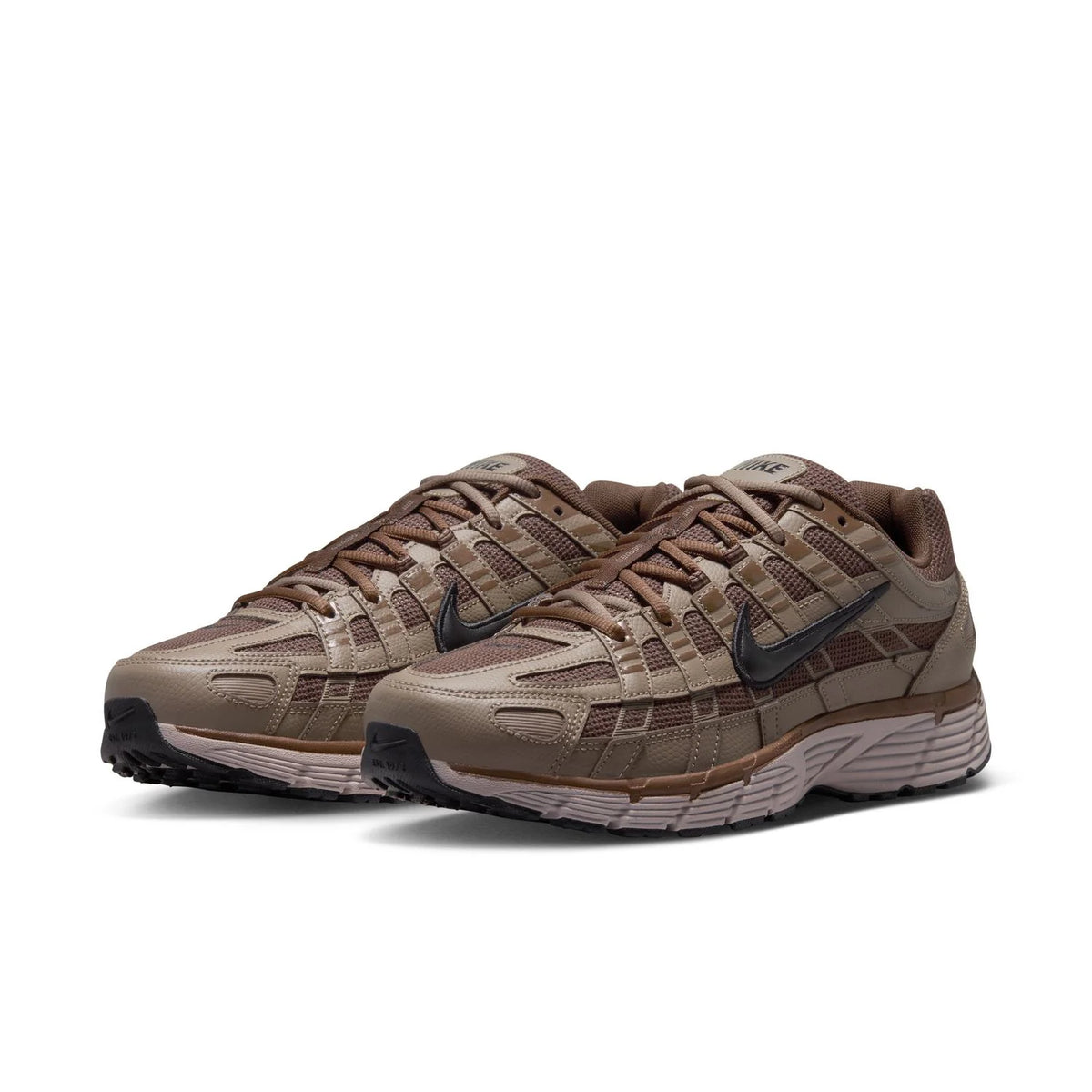 Nike P-6000 Brown and Taupe Mesh Sneakers