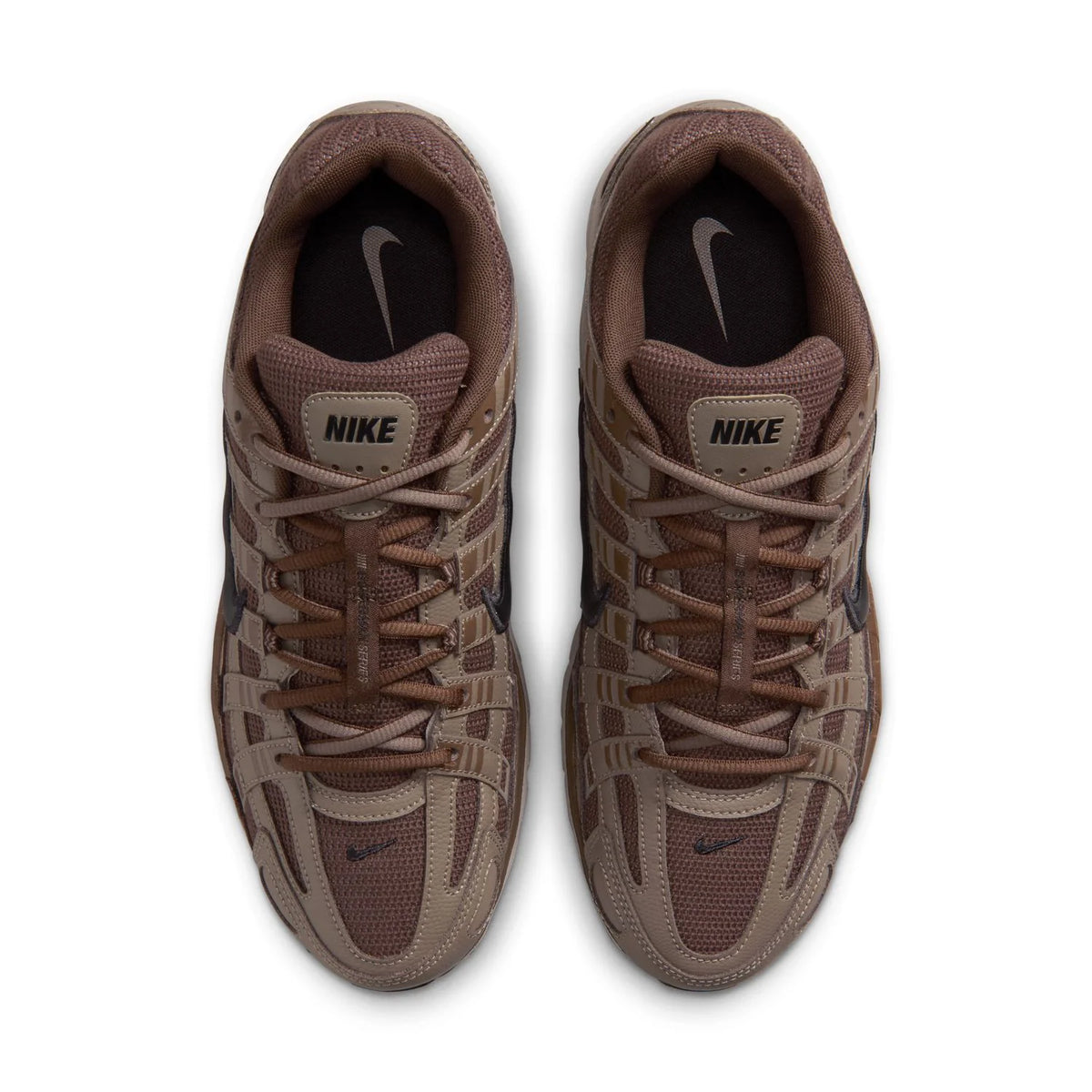 Nike P-6000 Brown and Taupe Mesh Sneakers