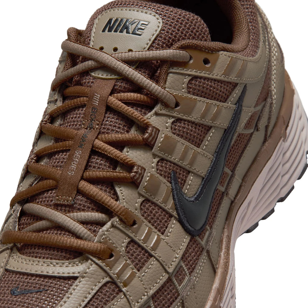 Nike P-6000 Brown and Taupe Mesh Sneakers