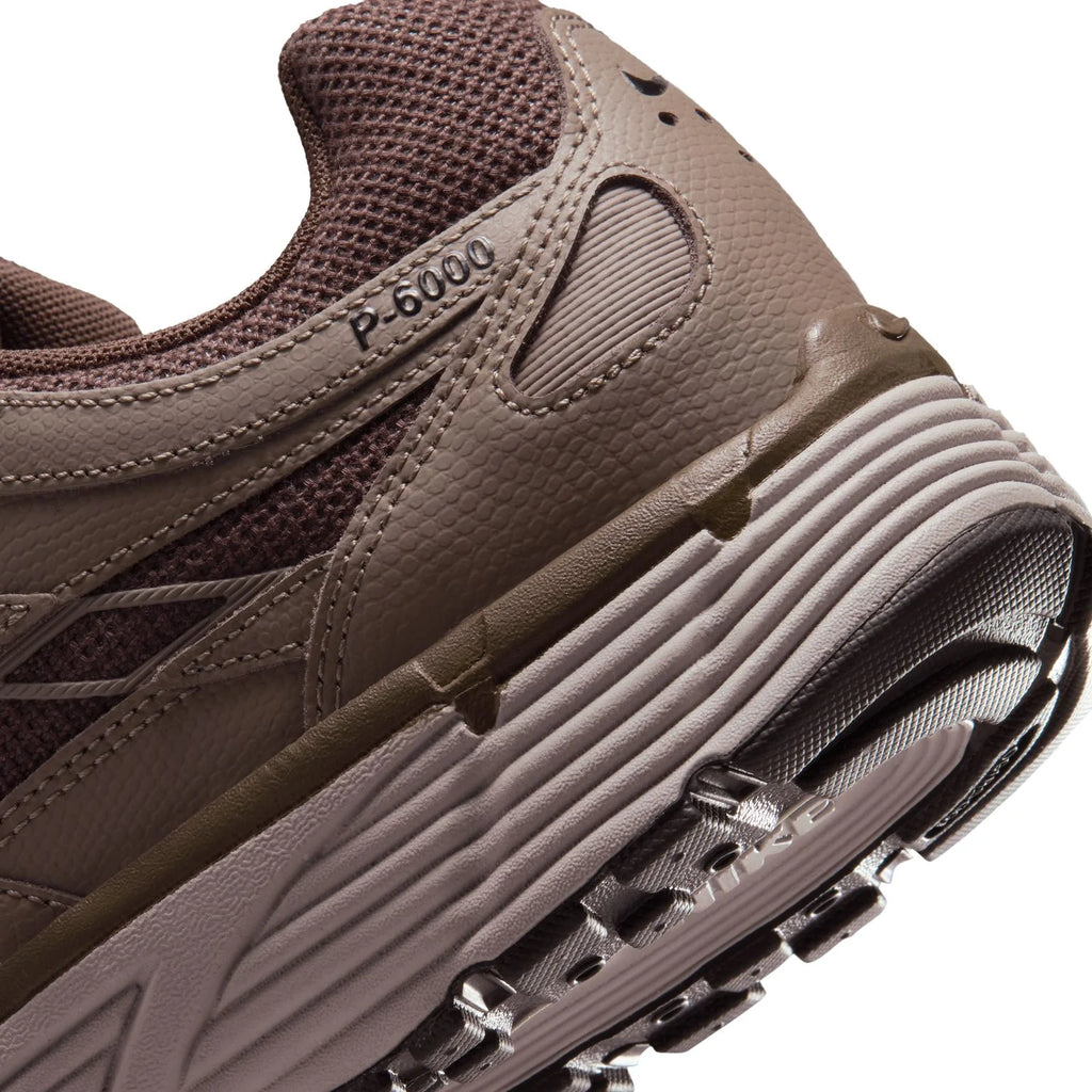 Nike P-6000 Brown and Taupe Mesh Sneakers