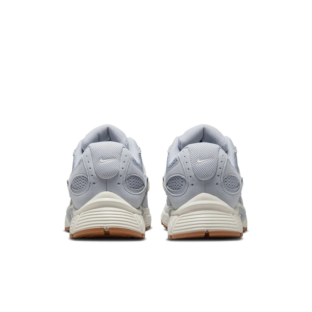 Nike Light Grey Mesh Sneakers with Gum Outsole