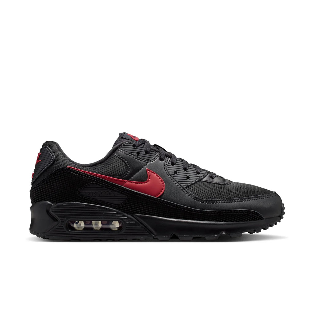 Nike Air Max 90 Black and Red Sneakers