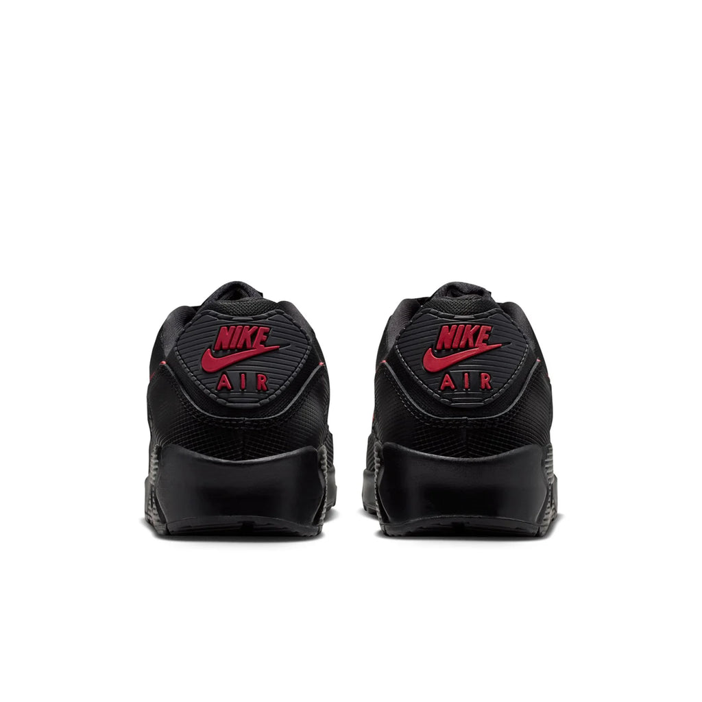 Nike Air Max 90 Black and Red Sneakers