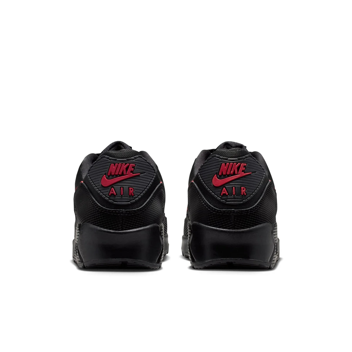 Nike Air Max 90 Black and Red Sneakers