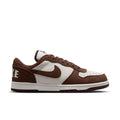 Nike Brown and White Low-Top Sneakers