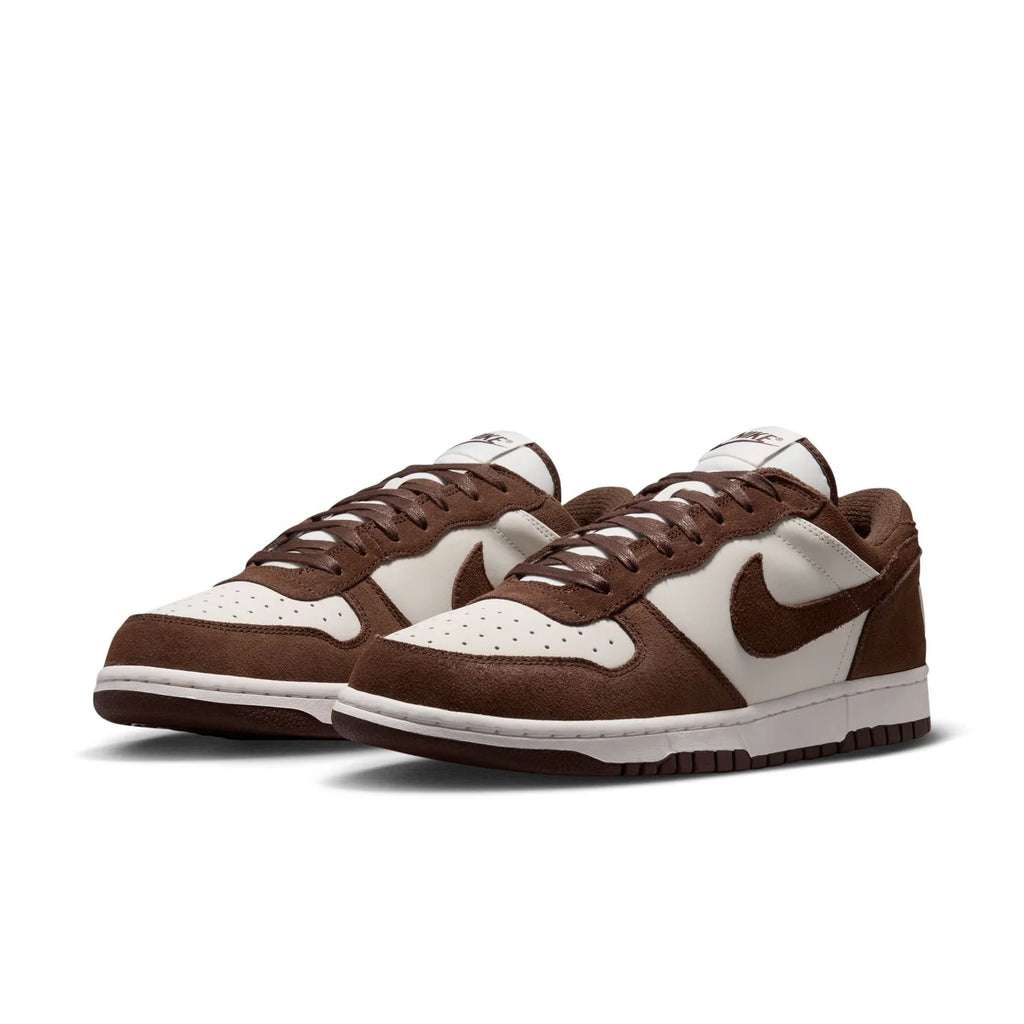 Nike Brown and White Low-Top Sneakers