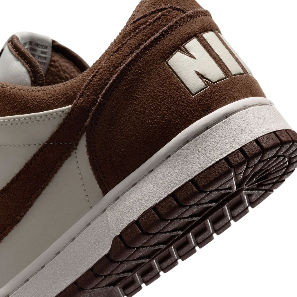 Nike Brown and White Low-Top Sneakers