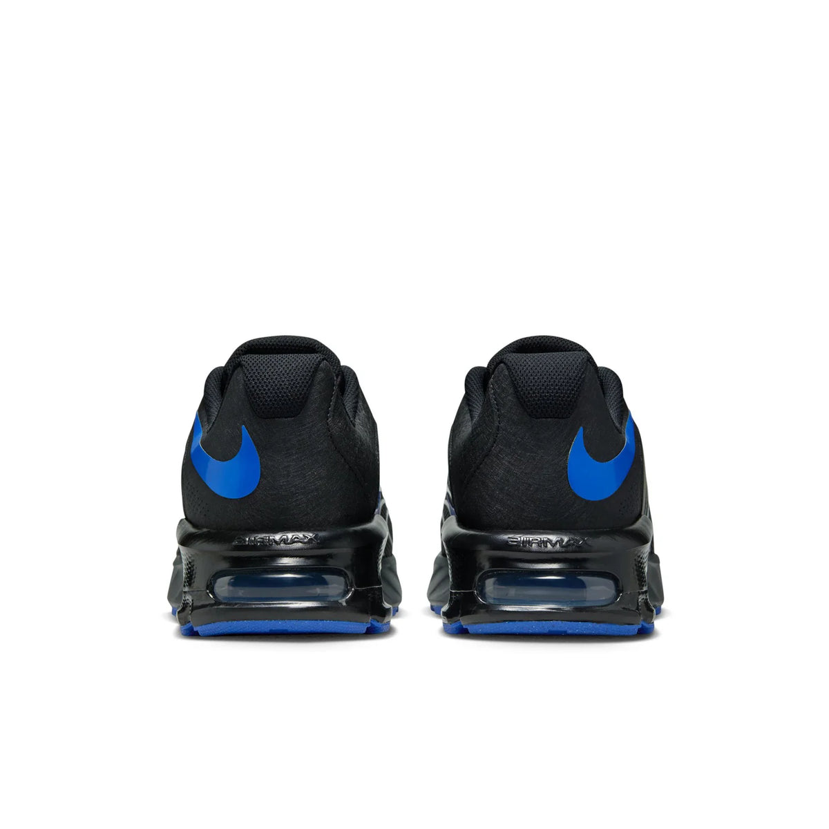 Nike Air Max Black Sneakers with Blue Accents