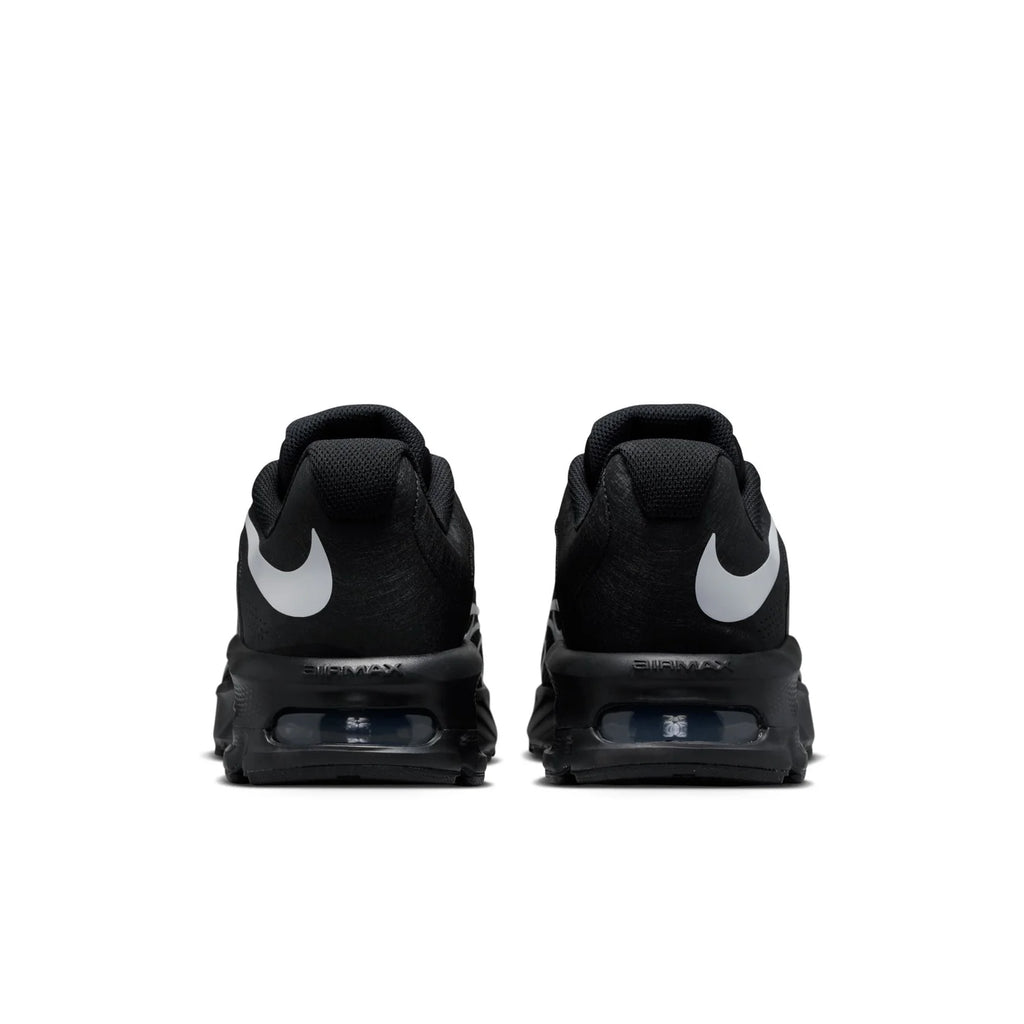 Nike Air Max Black Sneakers with White Swoosh Accents