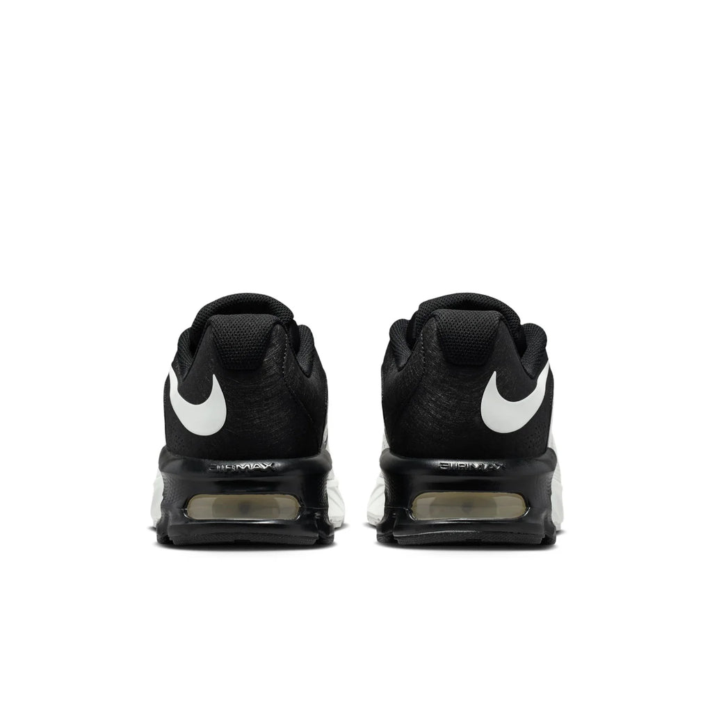Nike Air Max Black and White Sneakers with Visible Air Heel