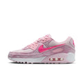Nike Air Max 90 Light Pink Sneakers with Bright Pink Swoosh