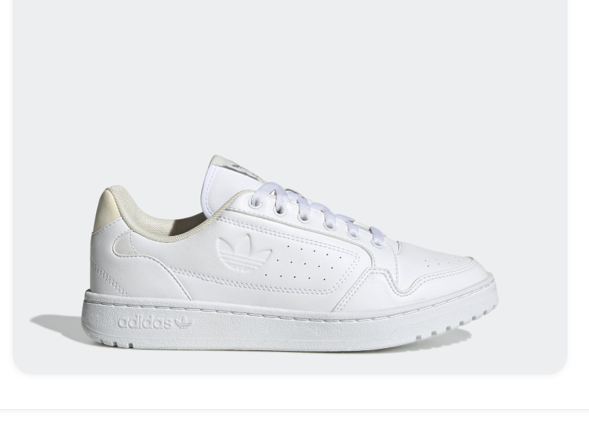 adidas Triple White Perforated Low-Top Sneakers
