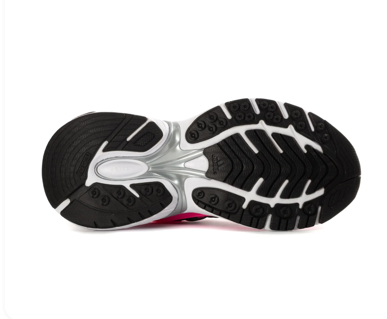 adidas Adistar Sneakers in White, Hot Pink, and Black