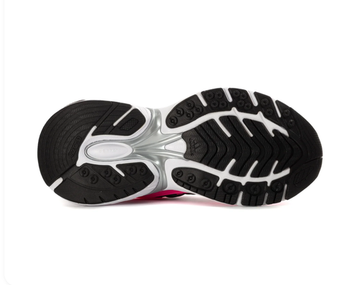 adidas Adistar Sneakers in White, Hot Pink, and Black