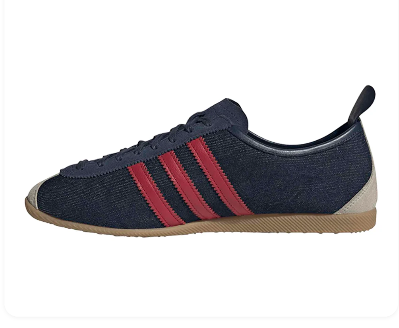 adidas Japan Navy Sneakers with Red Stripes