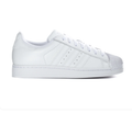 adidas Superstar All-White Sneakers with Shell Toe