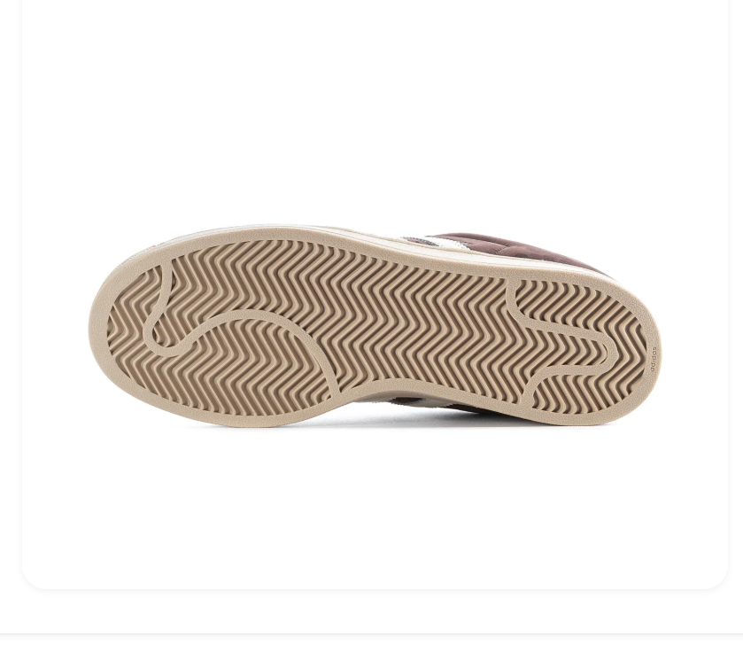 adidas Superstar Brown Low-Top Sneakers with Cream Shell Toe
