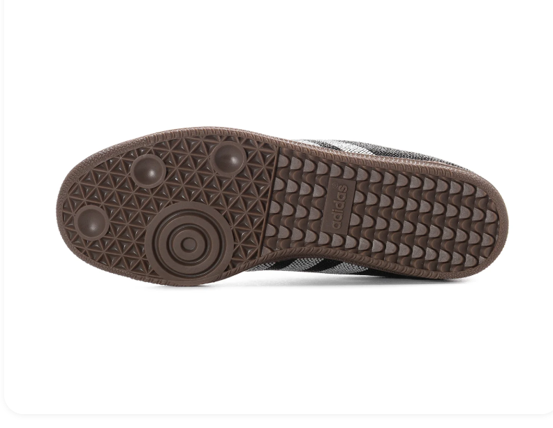 adidas Black Sneakers with Silver Crystal-Style Details