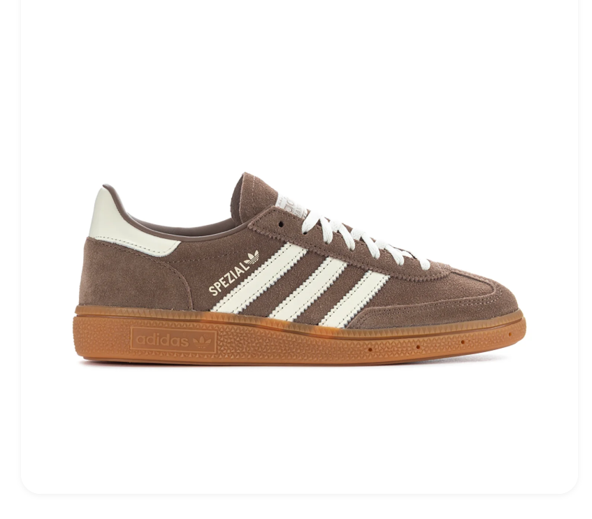 adidas Handball Spezial Brown Sneakers with Gum Sole