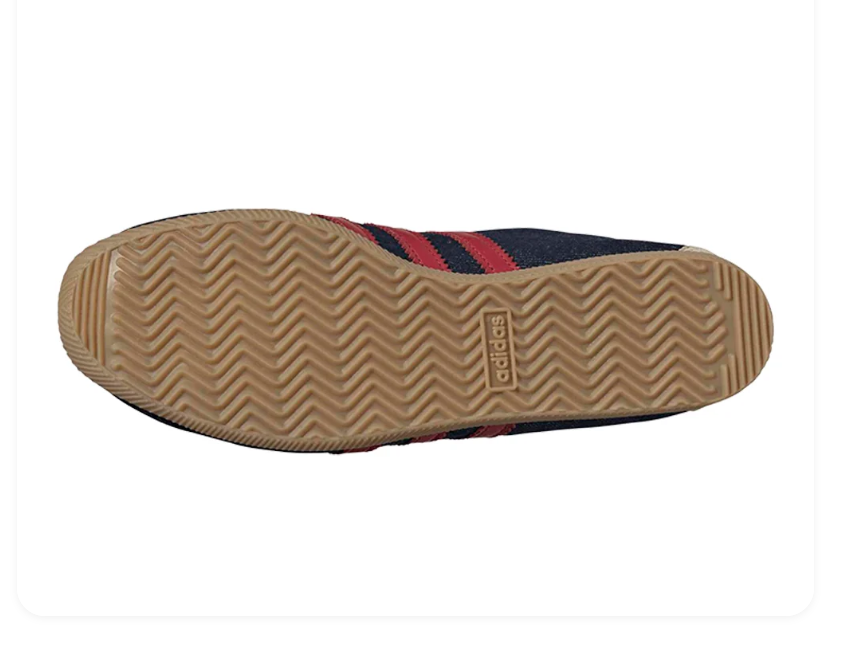 adidas Japan Navy Sneakers with Red Stripes