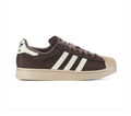 adidas Superstar Brown Low-Top Sneakers with Cream Shell Toe