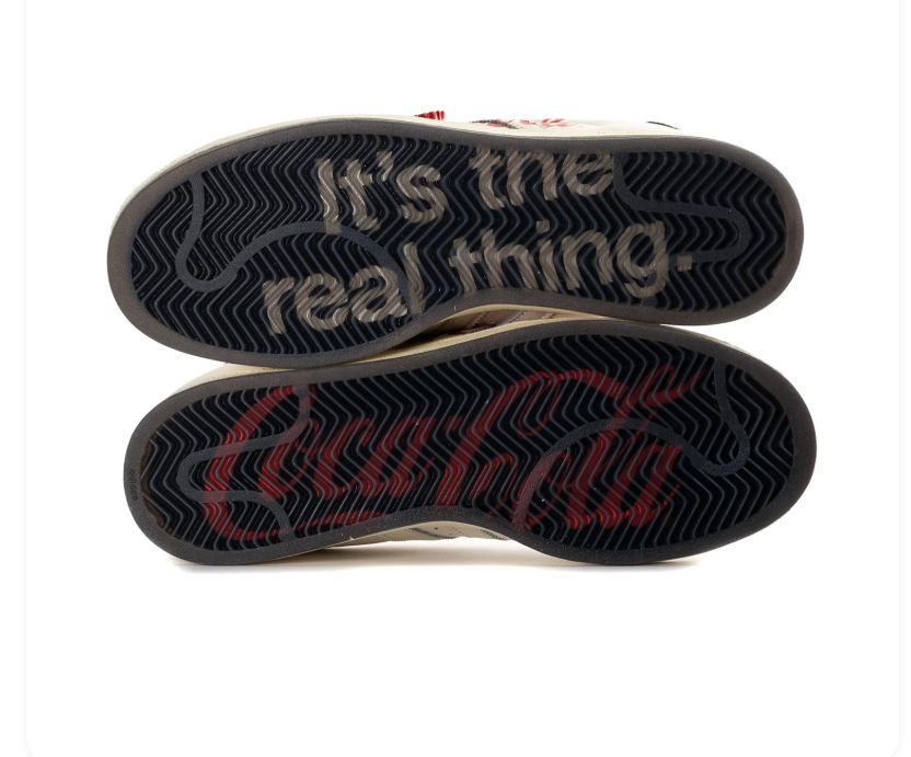 adidas Superstar x Coca-Cola Sneakers in Cream White