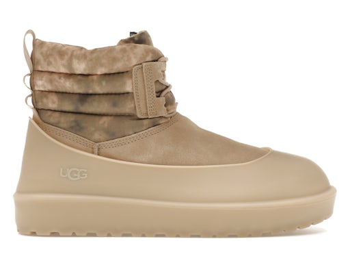 UGG Classic Mini Lace WEA Smokescreen Boot - Mustard Seed