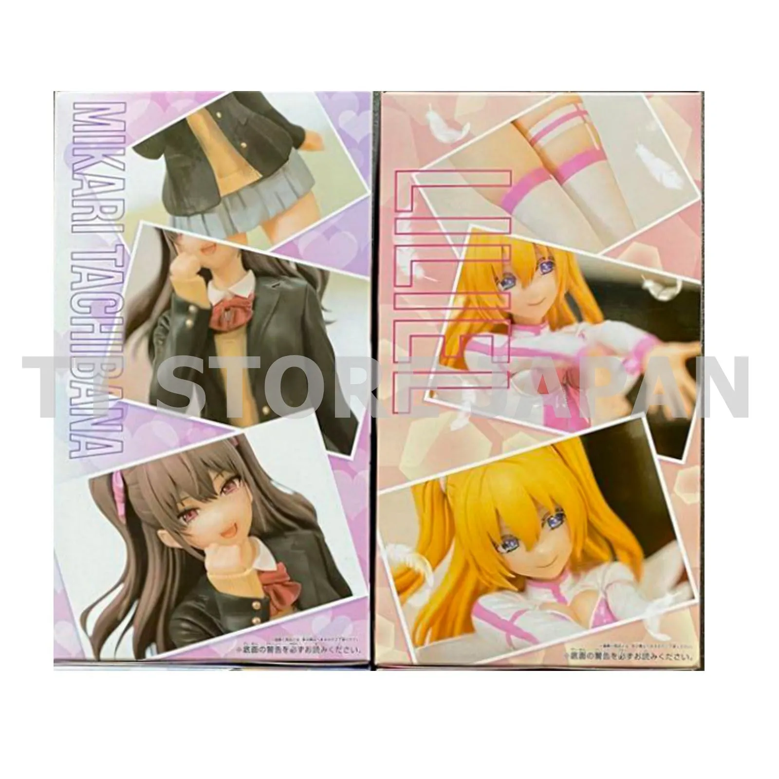 2.5 Dimensional Seduction Figure Mikari Tachibana Ririsa Set GLITTER & GLAMOURS