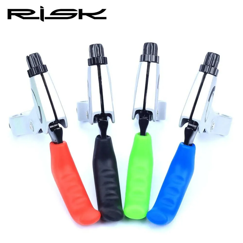 2pcs RISK RA140 Universal Mountain BMX Fixed Gear Bike Bicyclea Brake Lever Anti-skid Silicone Protector Sleeve Protection Cover