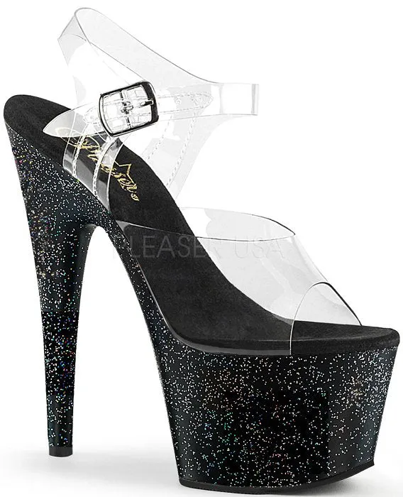 7" Stiletto Glitter Platform (ADORE-708MG)