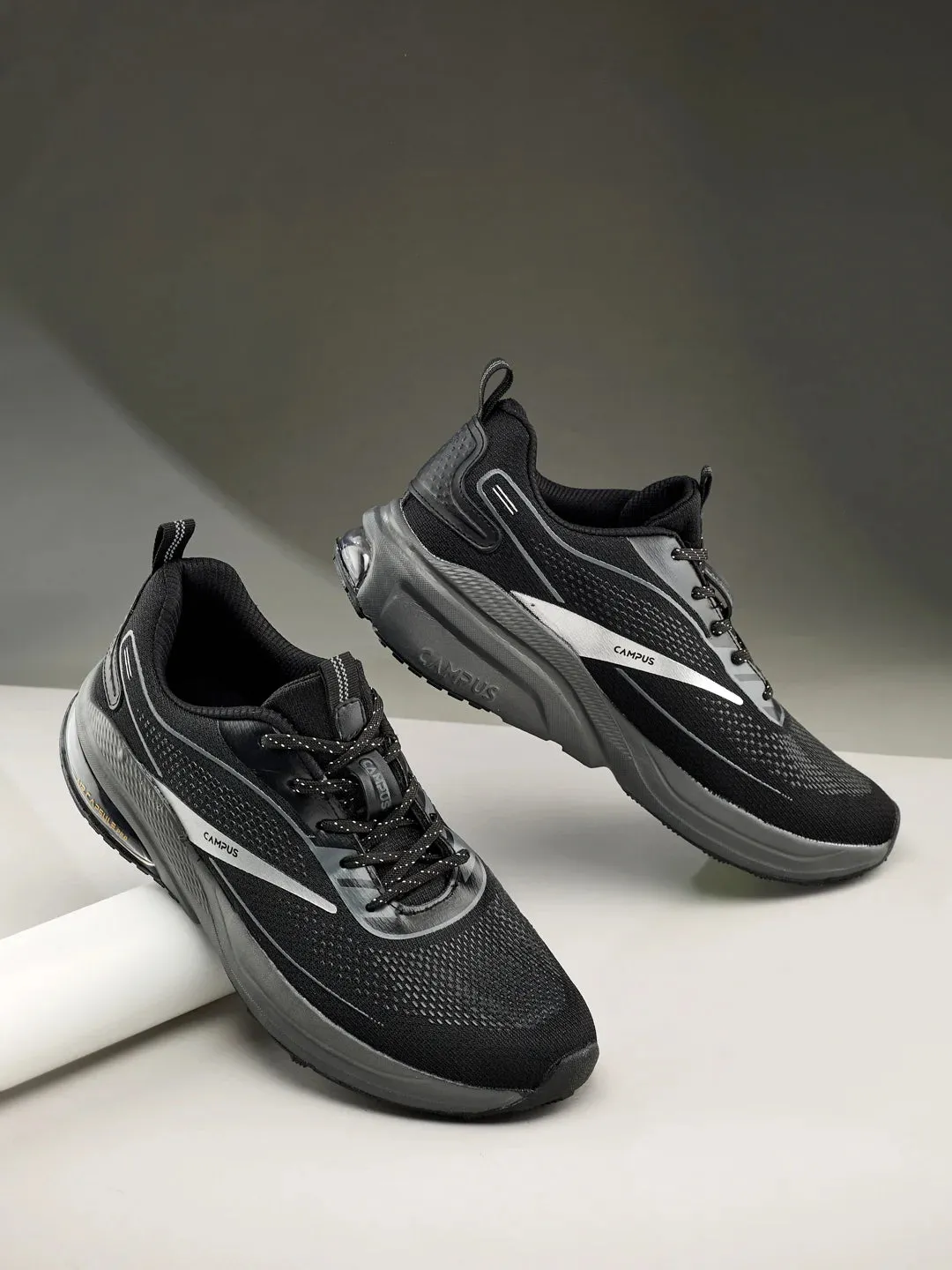 ACETATE Black Men's Running Shoes