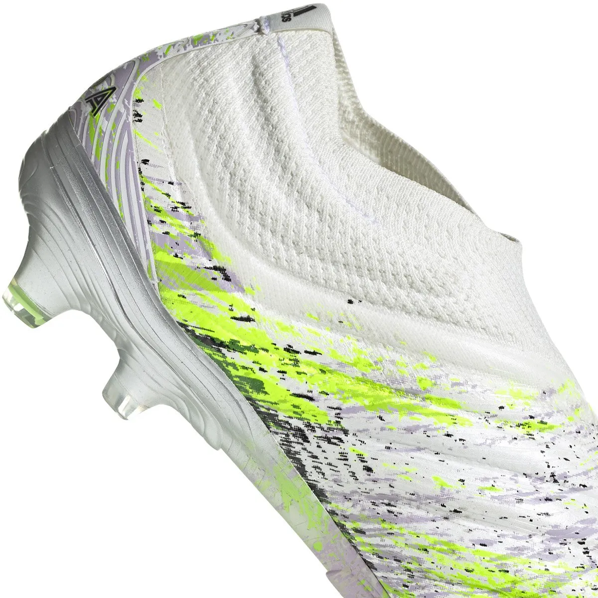 adidas Copa 20  FG - White/Core Black/Signal Green