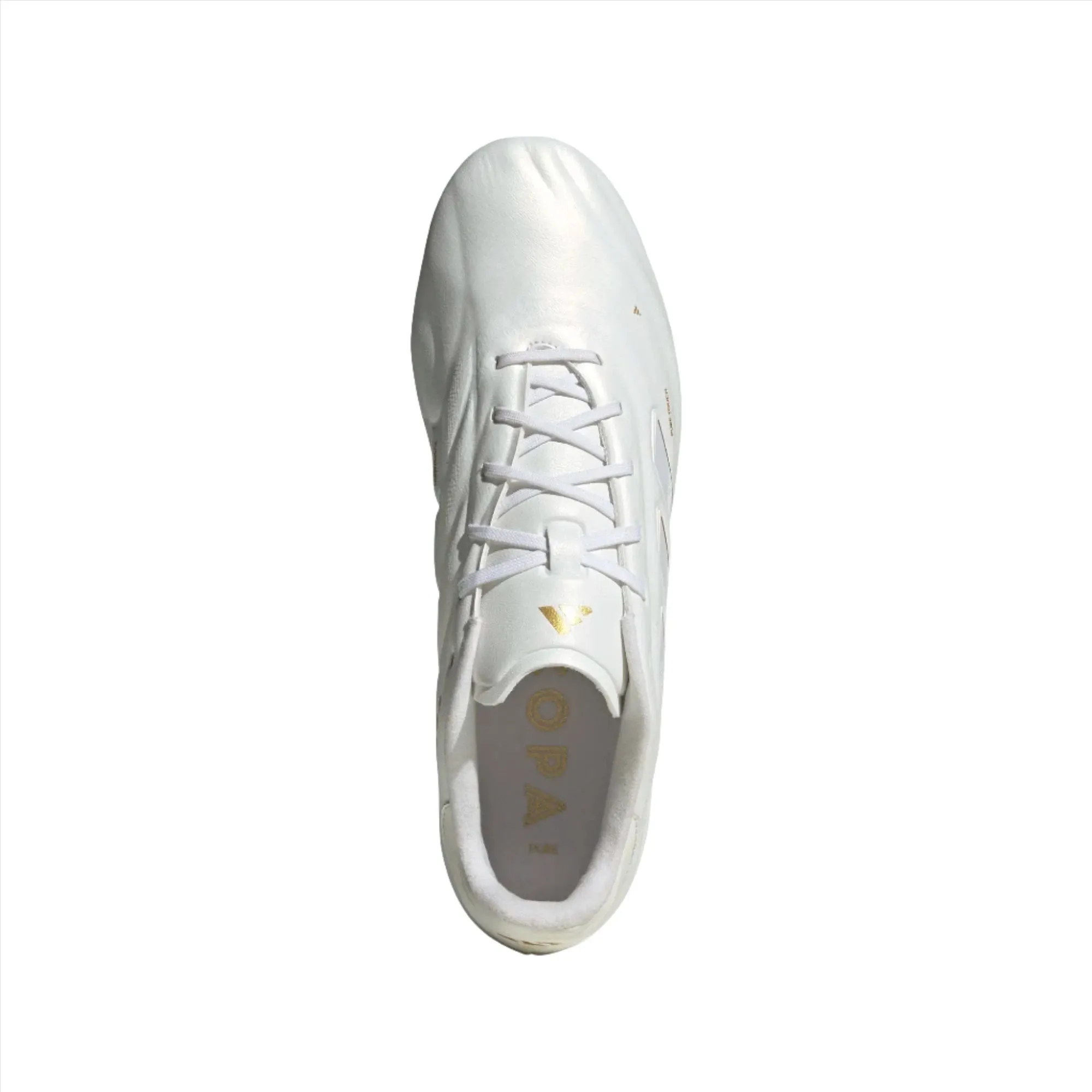 Adidas Copa Pure 2 Elite FG-White/White/Gold