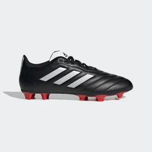 adidas GOLETTO VII Firm Ground Soccer Cleats | Black-Red | Men's