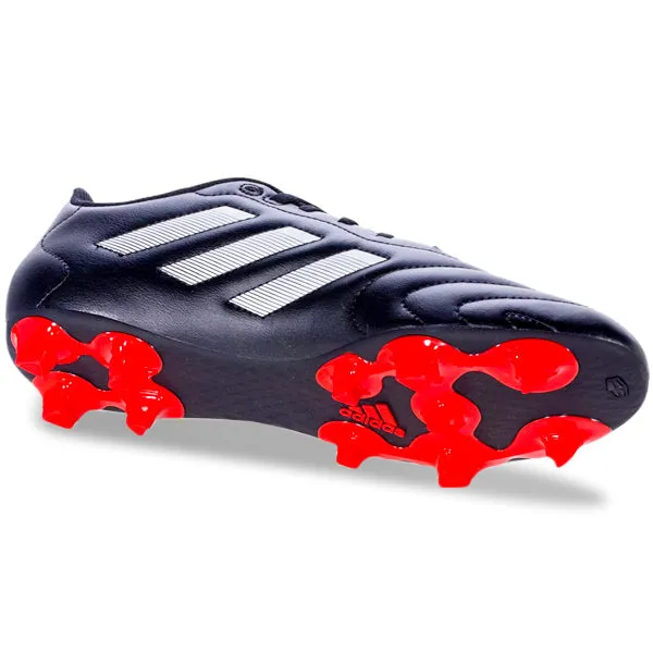 adidas Goletto VIII Firm Ground Soccer Cleats (Black/White/Red)