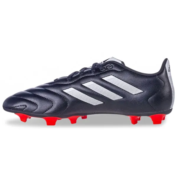 adidas Goletto VIII Firm Ground Soccer Cleats (Black/White/Red)