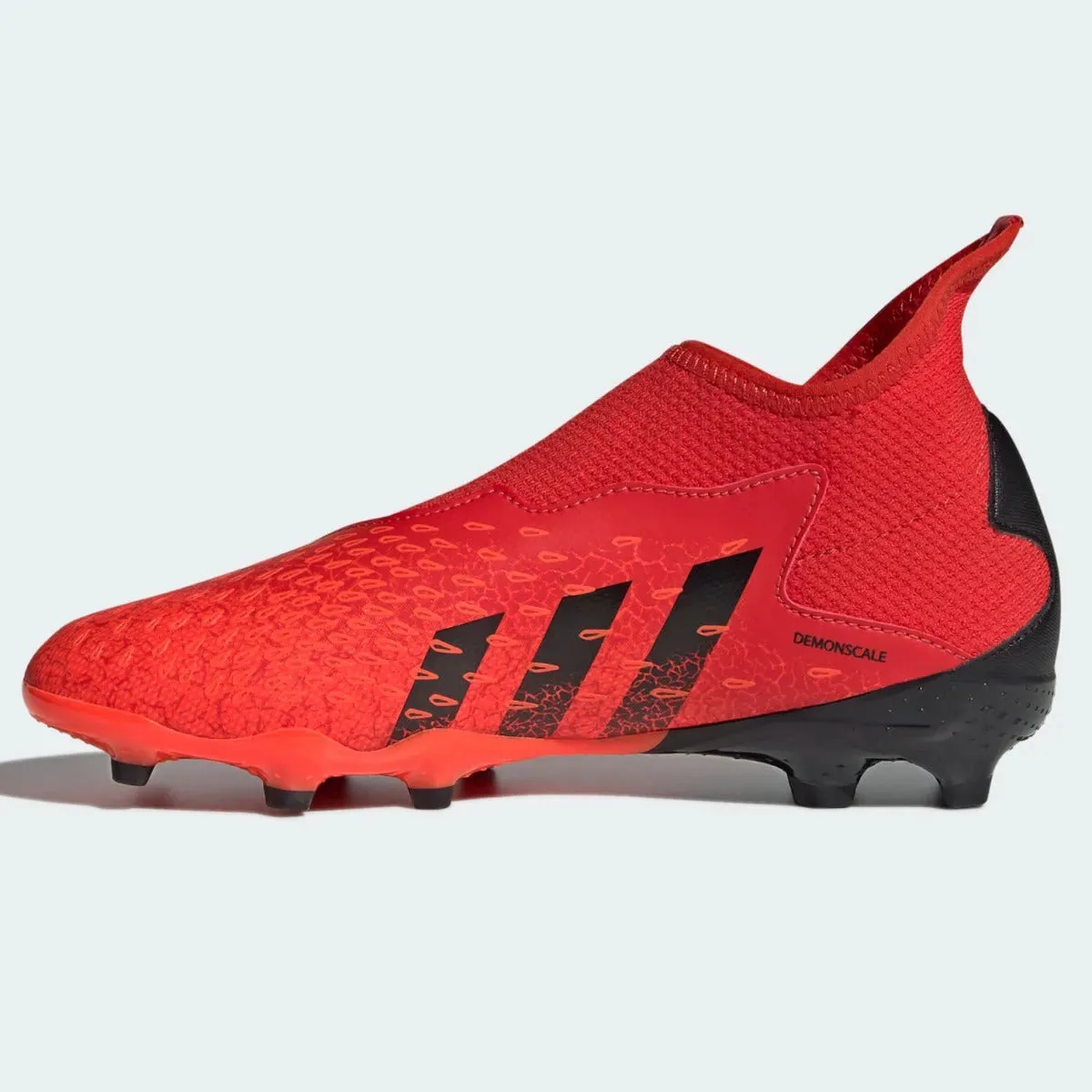 Adidas JR Predator Freak .3 Laceless FG - Red-Black